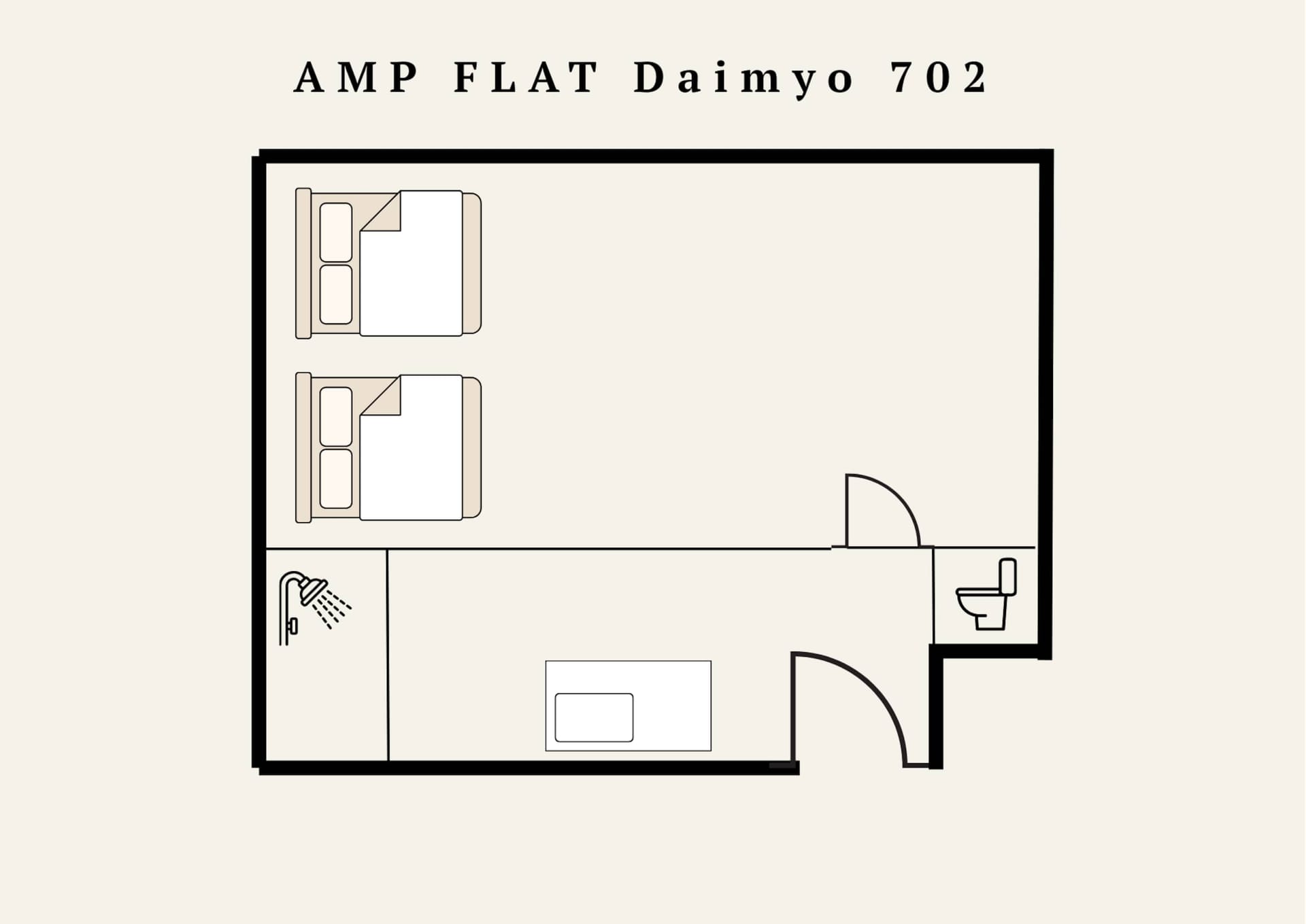 Daimyo 702 floor plan