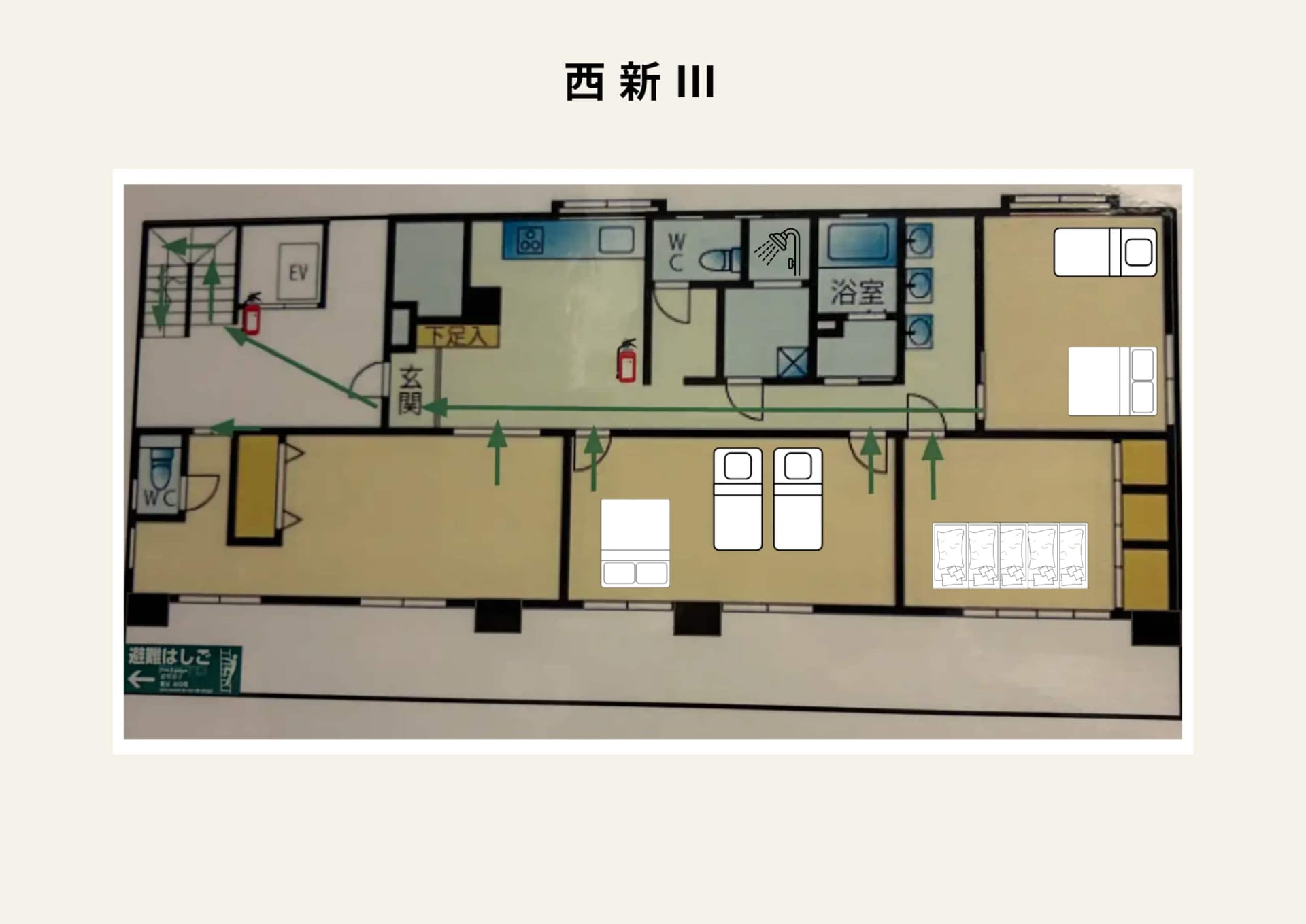 Nishijin Ⅲ floor plan