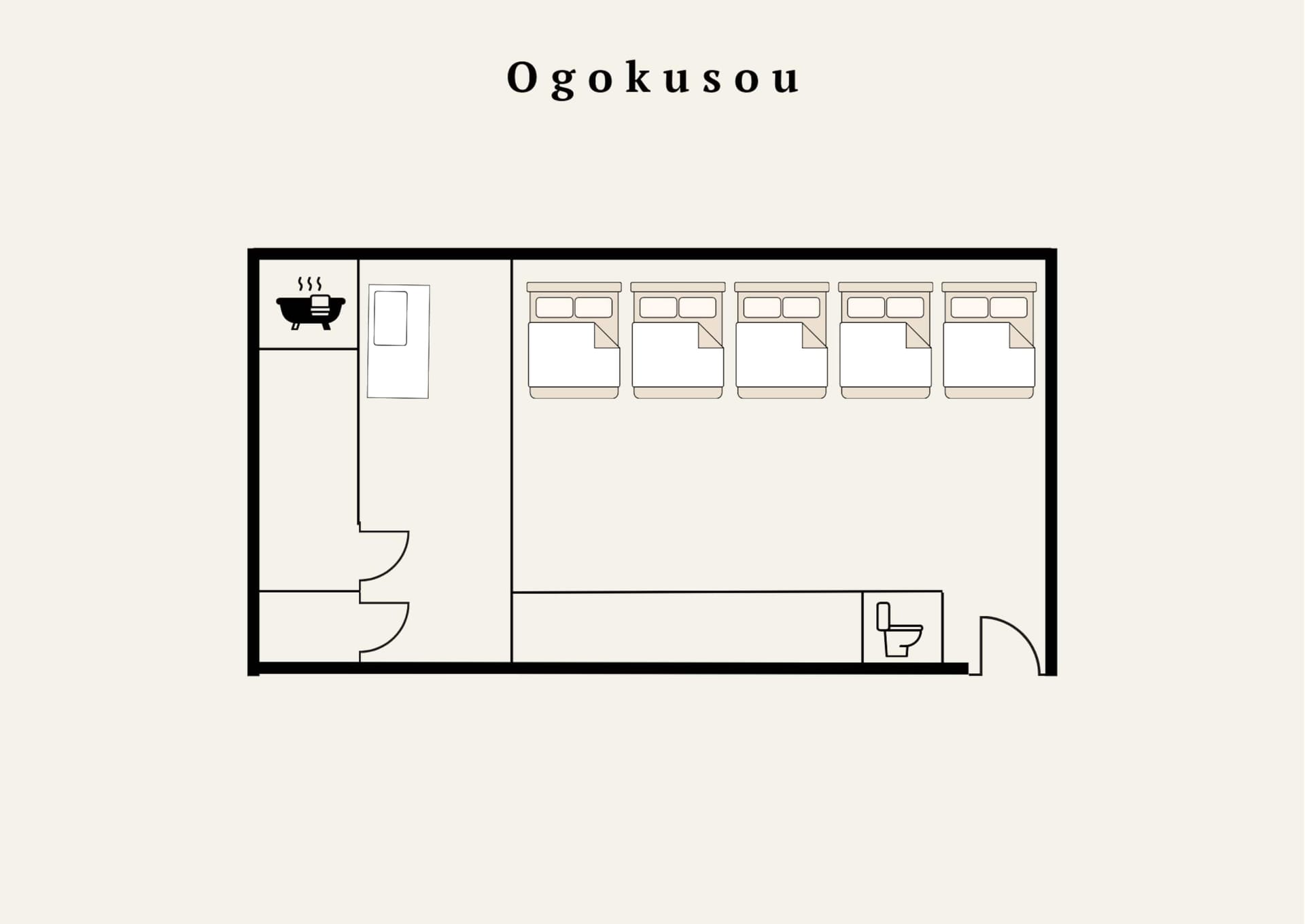 Ogokusou 3B floor plan